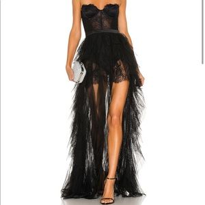 For Love and Lemons X Revolve Bustier Gown NWT